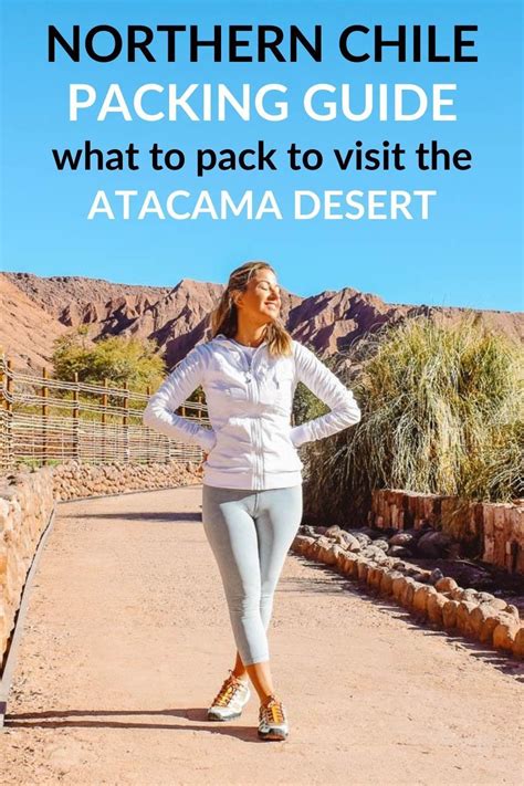 Atacama Desert Packing List
