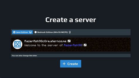 Servers Screen