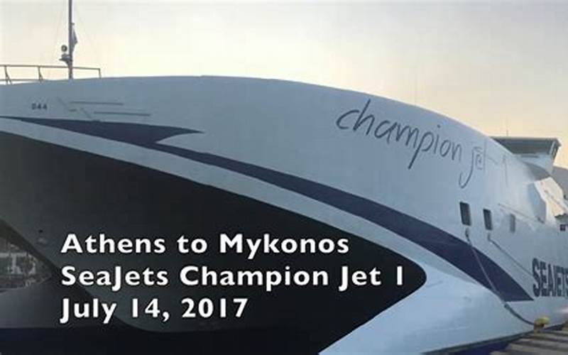 Athens To Mykonos Private Jet