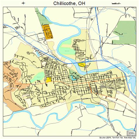 104 At Pennyroyal Chillecothe Ohio Map Map
