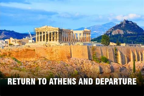 Athens departure