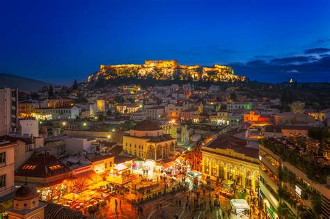 Athens night