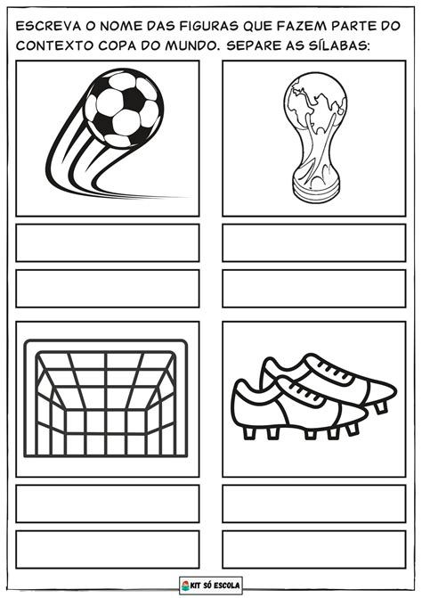 1º e 2º ano - Atividades Copa do Mundo 2022 - Cuca Super legal