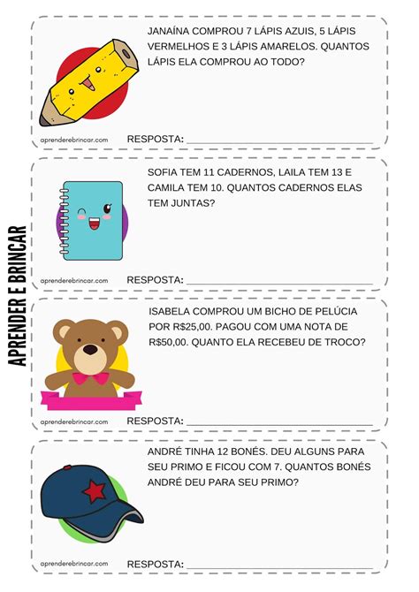 Atividades De Matematica 2 Ano Problemas