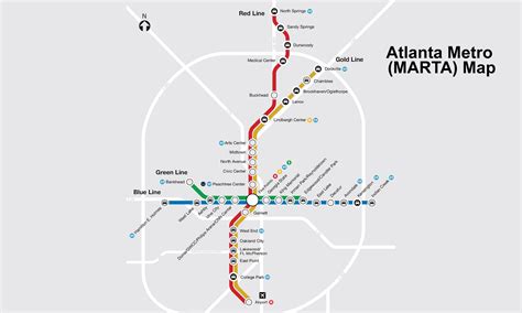 Atlanta's Rail Network MMPT, 19992003
