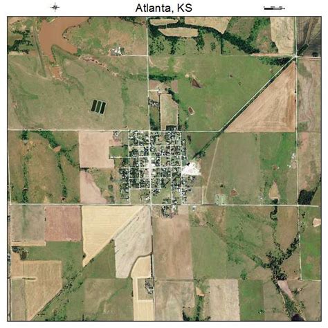 Atlanta Kansas Street Map 2003050