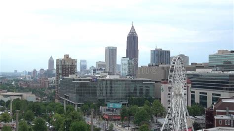 Atlanta skyline in April
