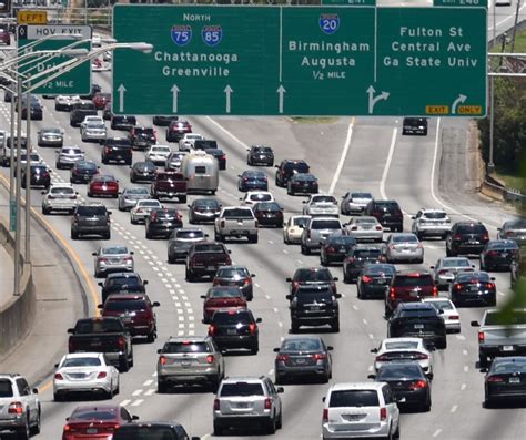 Atlanta weekday traffic