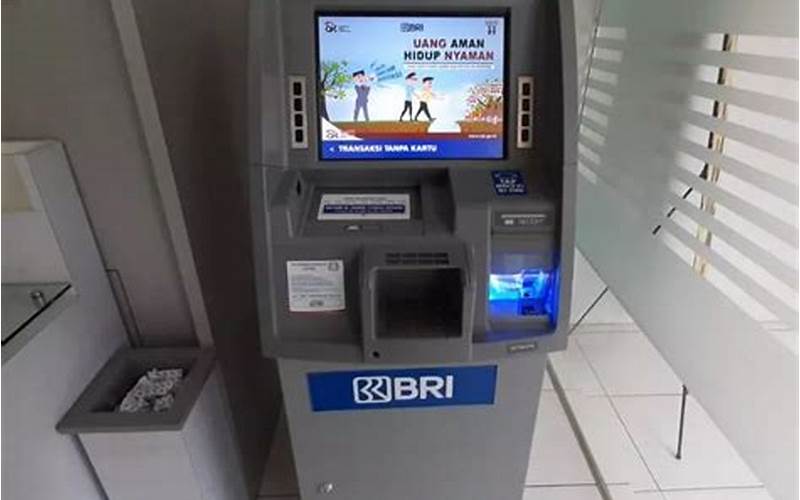 Atm Setor Tunai Bri