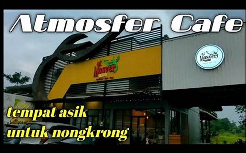 Atmosfer Cafe Alam