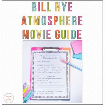Atmosphere Bill Nye Worksheet