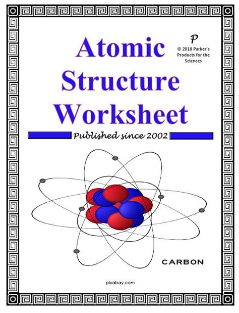 Atom Structure Worksheet Answers