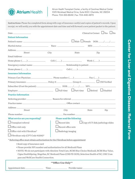 Atrium Health Doctors Note Template