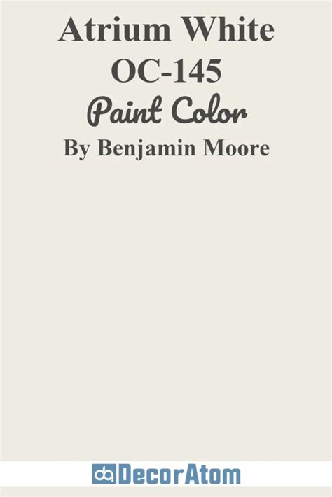 Atrium White: Elevate Your Home's Style and Elegance