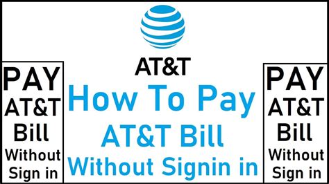 Att Make A Payment Bill Without Signing