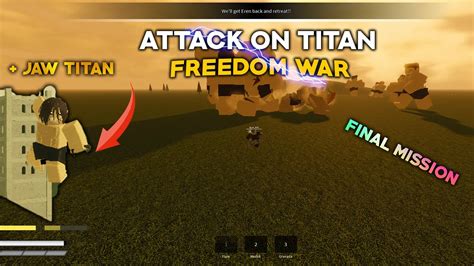 Attack on Titan: Freedom War [Gameplay Demo] - Roblox