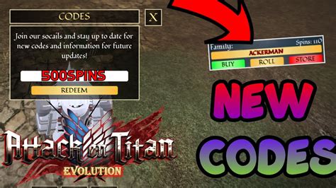 Attack on Titan Evolution Codes Wiki(AOTE Codes) - MrGuider