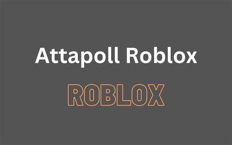 Attapoll Roblox｜TikTok Search