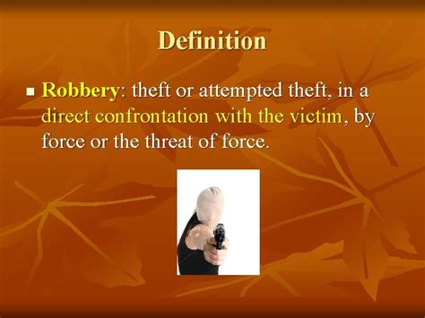 Attempted Robbery Definition
