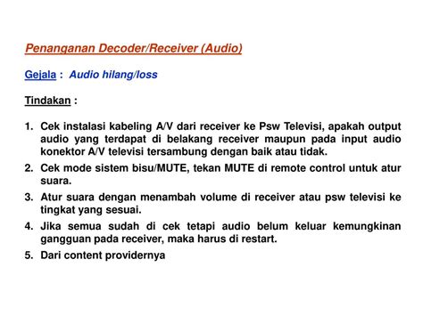 Atur Input Dan Output Audio