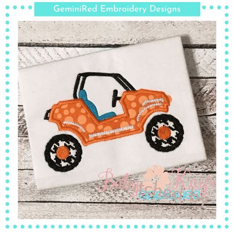 Atv Machine Applique Pattern Jesse C. Mault