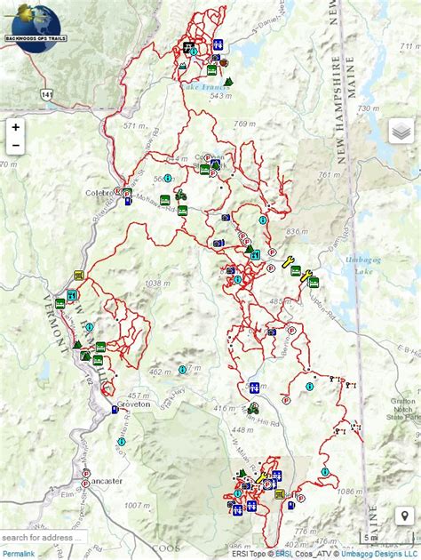 Trail Map Bingham 201 PowerSports