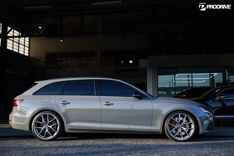 Unleashing the Beast: Dominate the Road with Audi A4 B9's Breathtaking BBS CH-R Wheels