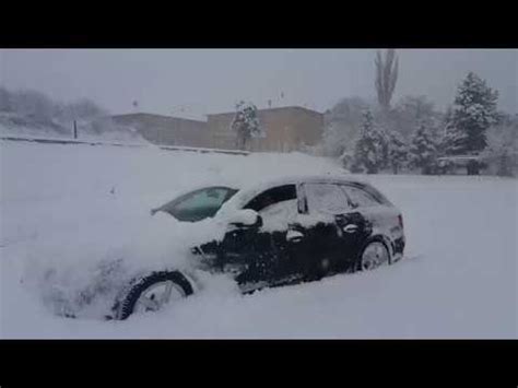 Conquer Winter with Confidence: Navigating Audi A4 through Deep Snow