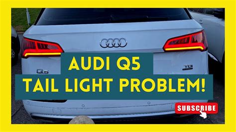 Attention Drivers: Don't Get Left in the Dark with Audi's Left Rear Light Warning