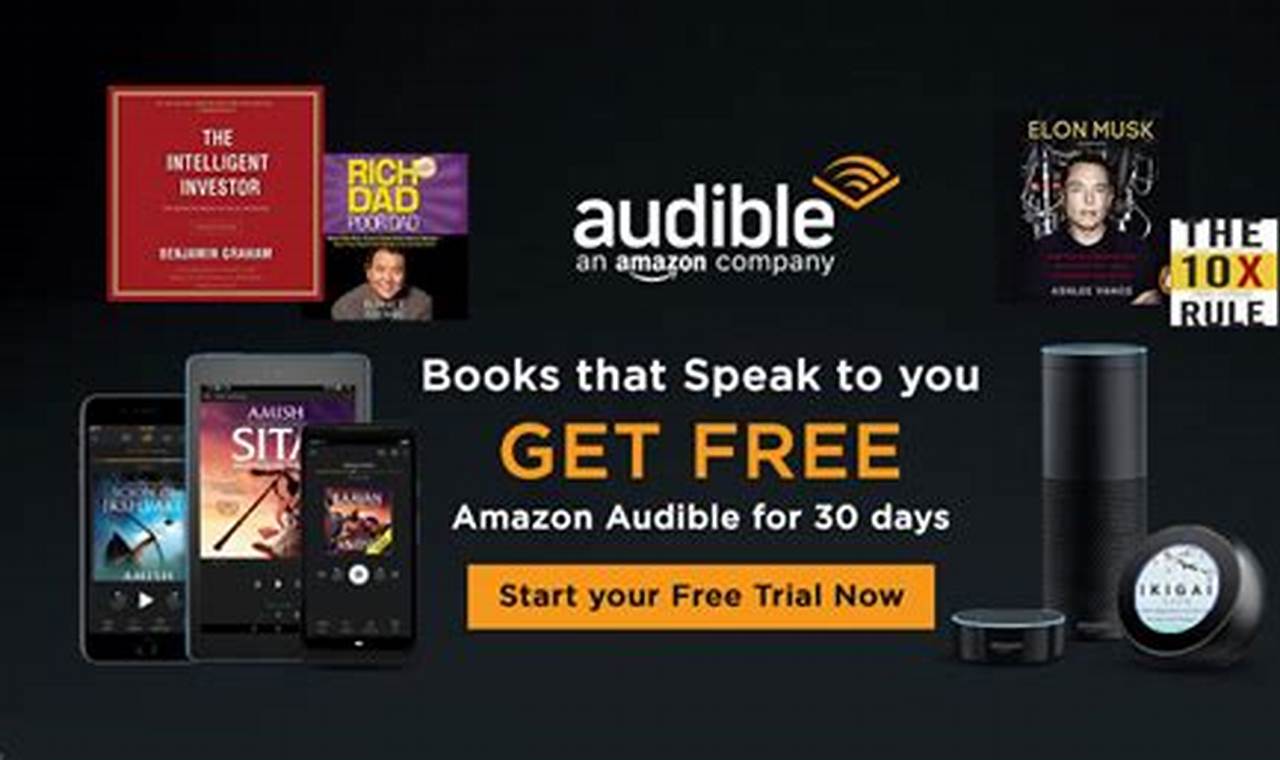 Audible yearly subscription Canada