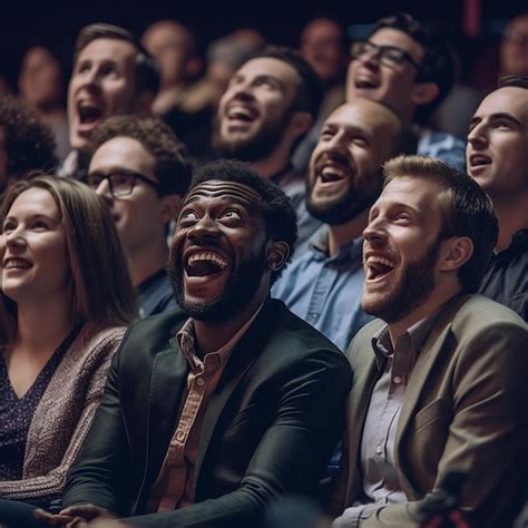 Audience Laughing