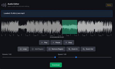 Audio Editor Using AI