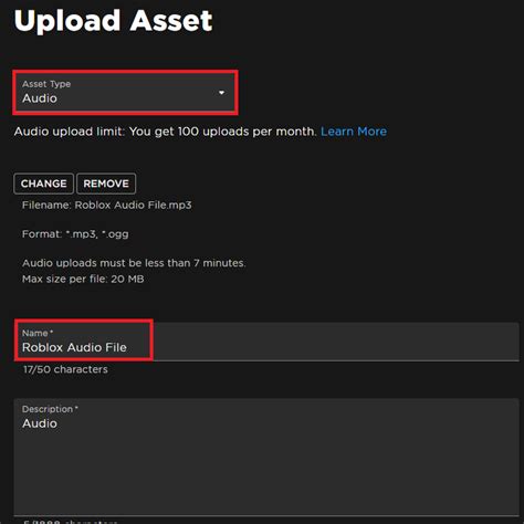 Audio Files – Roblox Support