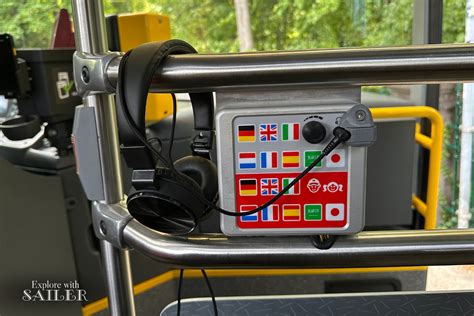Audio Headset Tour Bus