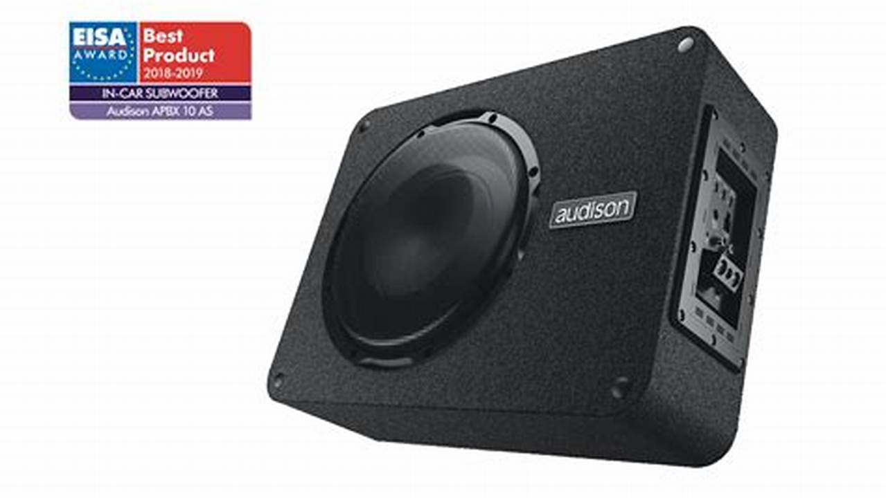 Audison Sub: High-Performance Subwoofers for Deep and Accurate Bass
