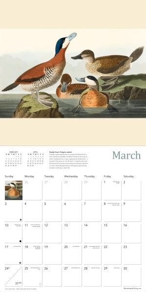 Audubon Society Calendar