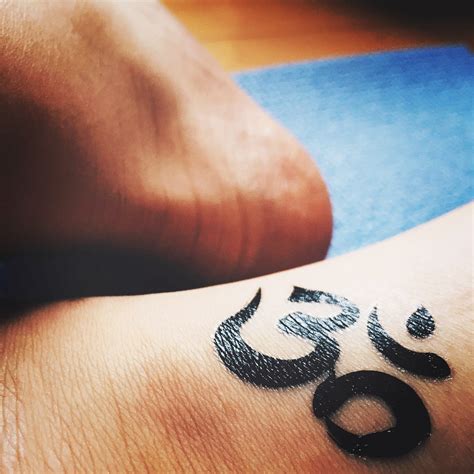 Aum Symbol Tattoo