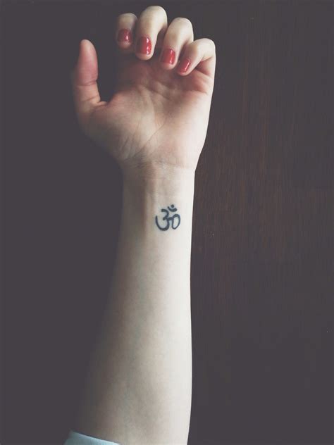85 Cute Tiny Tattoos for Girls Om tattoo, Om tattoo
