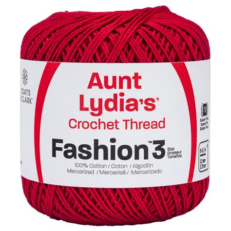 Aunt Lydia Crochet Thread Size 3