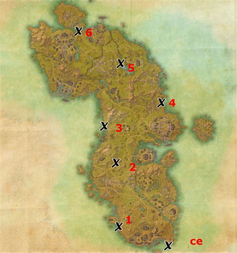 Auridon treasure map 5 🌈CategoryTESO Auridon Treasure Maps Orcz