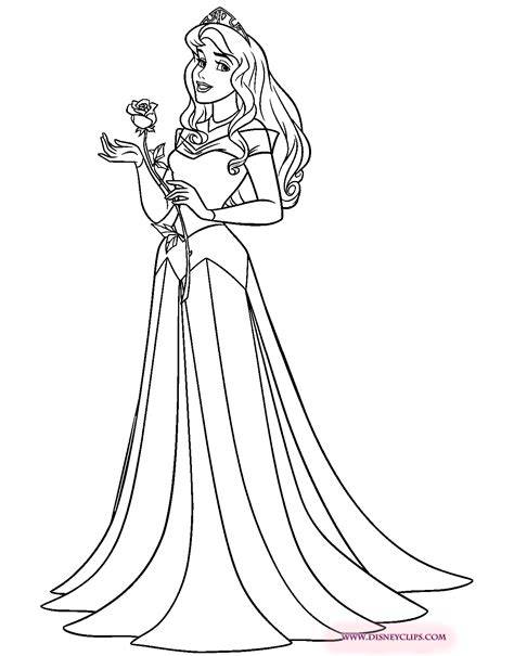 Aurora Coloring Page