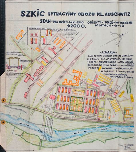 Auschwitz Museum Map