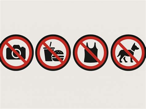 Auschwitz Museum Rules