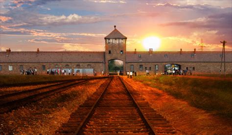 Auschwitz Sunset