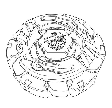 Ausmalbilder Beyblade