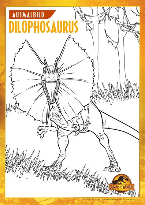 Ausmalbilder Jurassic World