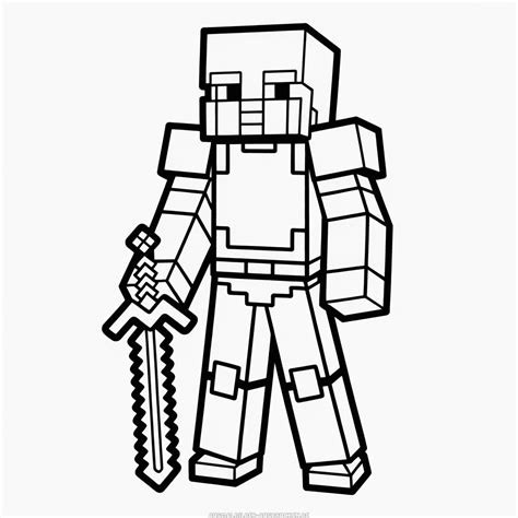 Ausmalbilder Minecraft