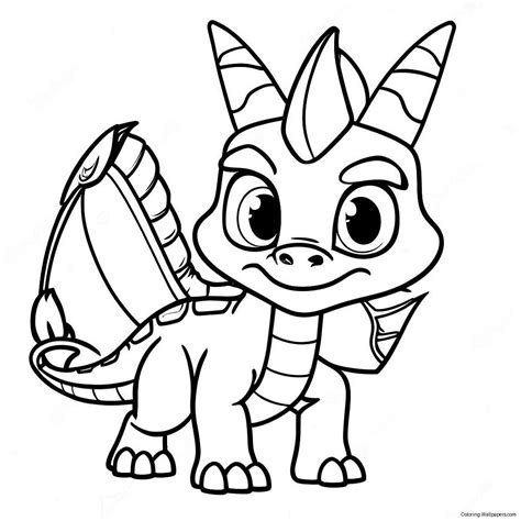 Ausmalbilder Spyro