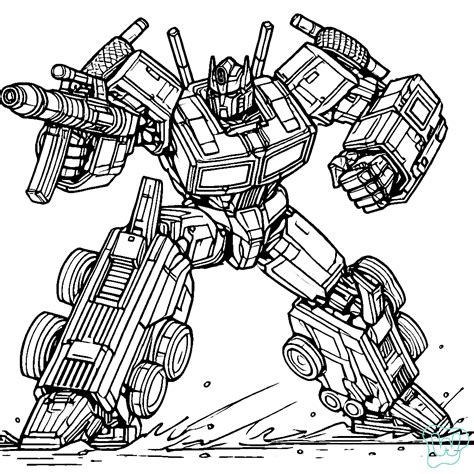 Ausmalbilder Transformers