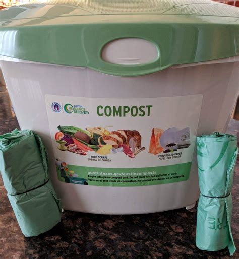 Revolutionize Your Green Efforts with Austin's Premier Kitchen Compost Collector!